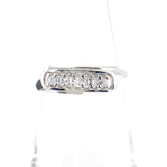 メレダイヤ デザインリング プラチナ 指輪 リング 12.5号 Pt900 ダイヤモンド レディース 【中古】nbjwl