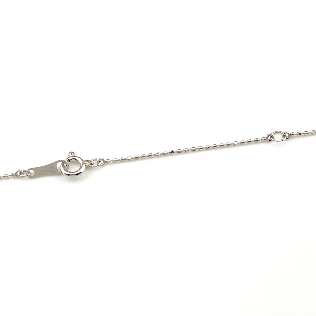 フラワーモチーフ デザインネックレス プラチナ ペンダント メレダイヤ 花 ネックレス Pt900 Pt850 ダイヤモンド レディース 【中古】nbjwl