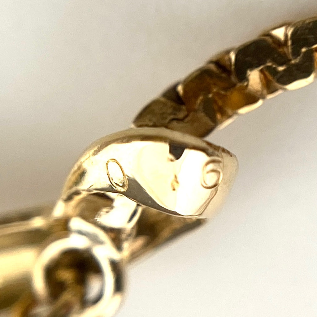 メレダイヤ デザインネックレス YG イエローゴールド ペンダント ネックレス K18 ダイヤモンド レディース 【中古】nbjwl