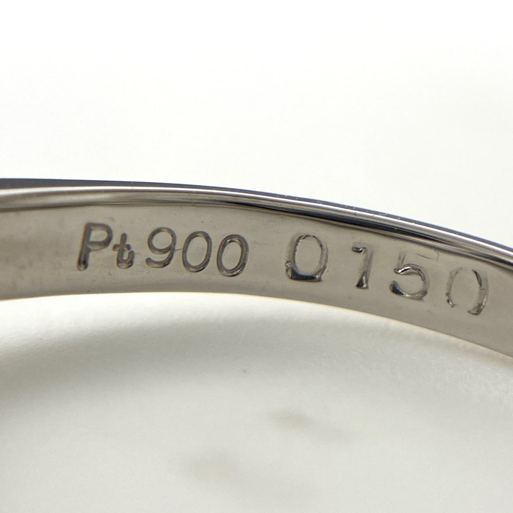 ダイヤモンド デザインリング プラチナ 指輪 リング 11.5号 Pt900 ダイヤモンド レディース 【中古】nbjwl