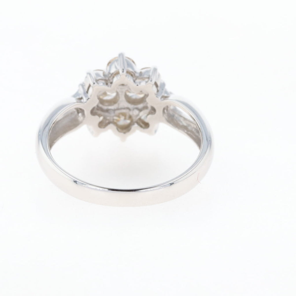 【新品】メレダイヤ 1ct プラチナ 指輪 リング 12号 Pt900 バイセル公式】メレダイヤ デザインリング プラチナ 指輪 リング