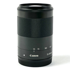キヤノン Canon EF-M 55-200mm F4.5-6.3 IS STM ブラック 一眼カメラ用レンズ（オートフォーカス） 【中古】