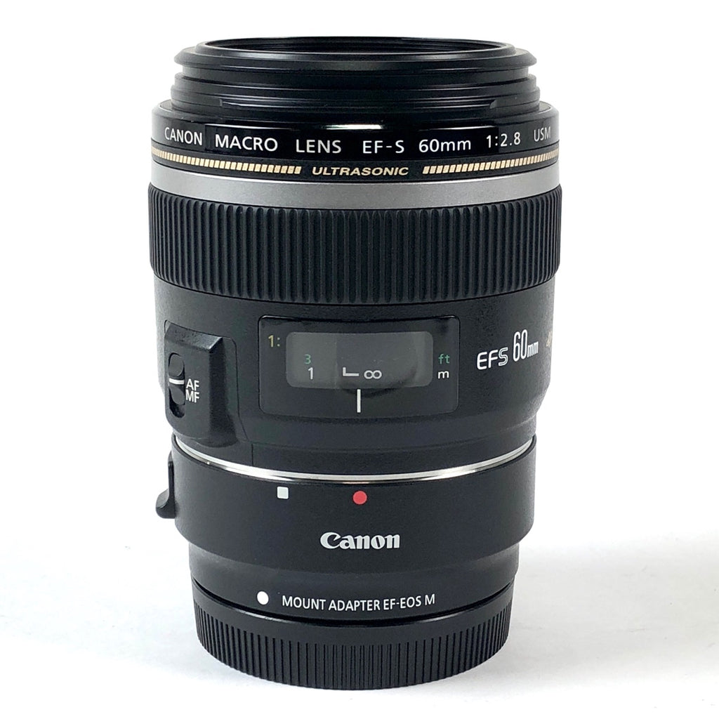 バイセル公式】キヤノン Canon EF-S 60mm F2.8 MACRO USM 一眼