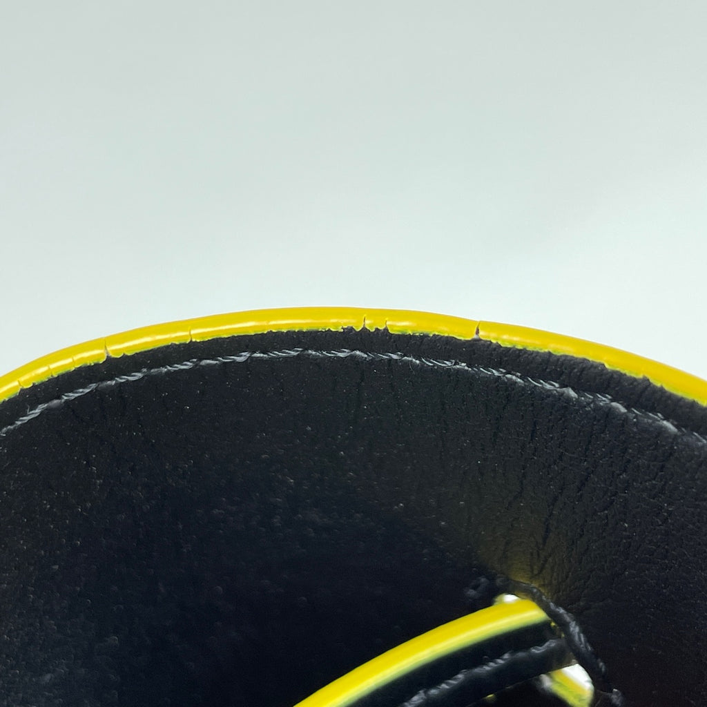 マルニ ロゴ ショルダーバッグ 巾着型 ショルダーバッグ レザー オレンジ ベージュ レディース 【中古】brbag