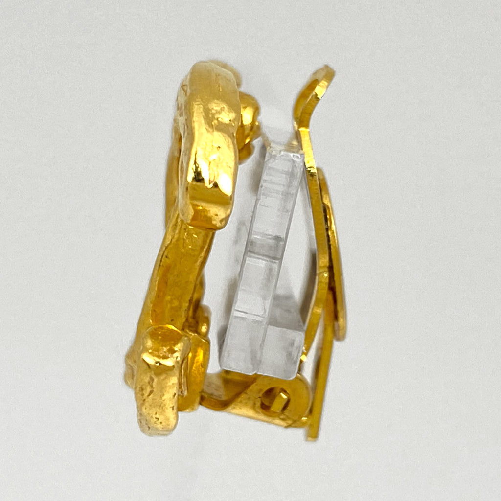 シャネル ココマーク イヤリング CC イヤリング GP ゴールド レディース 【中古】bracc