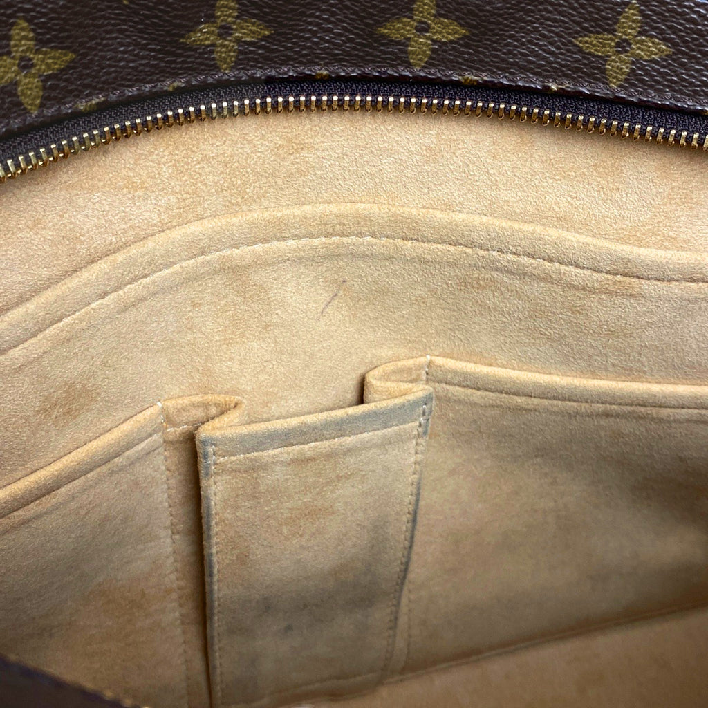 【ジャンク品】ルイ・ヴィトン ルコ ショルダーバッグ 肩掛け 通勤 トートバッグ モノグラム ブラウン M51155 レディース 【中古】brbag