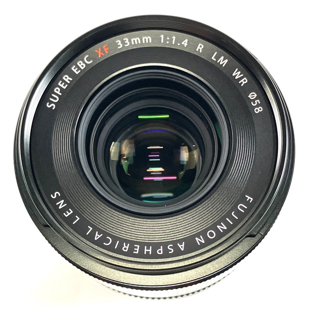 【在庫一掃】 富士フイルム FUJIFILM XF 33mm F1.4 R LM WR 一眼カメラ用レンズ（オートフォーカス） 【中古】