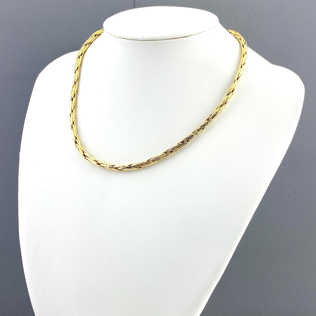 balestra デザインネックレス YG イエローゴールド ネックレス 750 レディース 【中古】brjwl