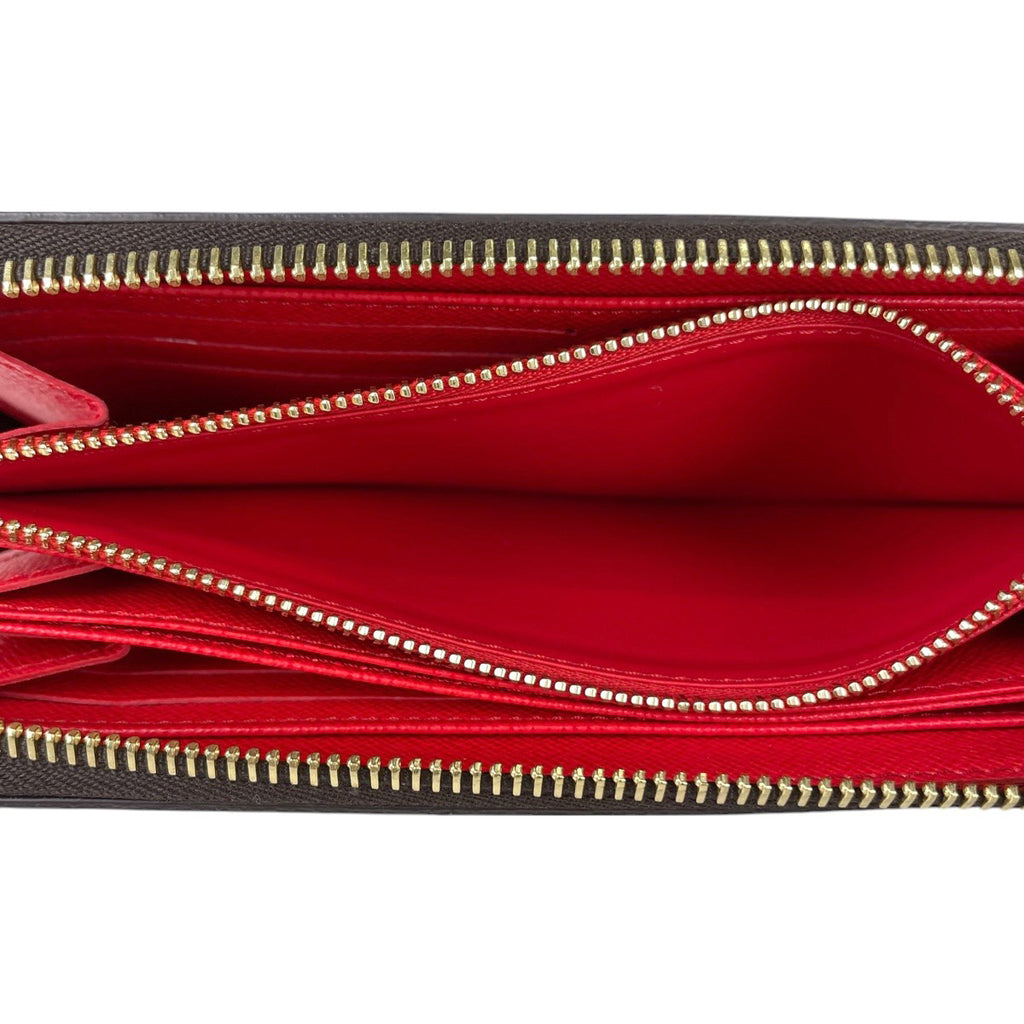 ルイ・ヴィトン LV×YK ジッピー ウォレット 草間彌生 コラボ ラウンドジップ ラウンドファスナー 長財布 モノグラム ブラウン マルチカラー M81864 レディース 【中古】brbag