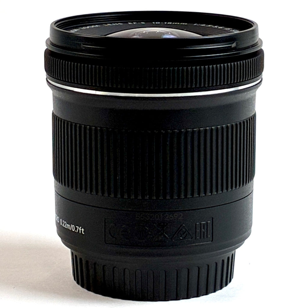 キヤノン Canon EF-S 10-18mm F4.5-5.6 IS STM 一眼カメラ用レンズ（オートフォーカス） 【中古】cambb