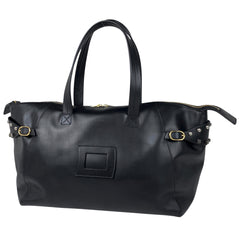 セリーヌ ロゴ ハンドバッグ スタッズ ショルダーバッグ ハンドバッグ レザー ブラック レディース 【中古】brbag