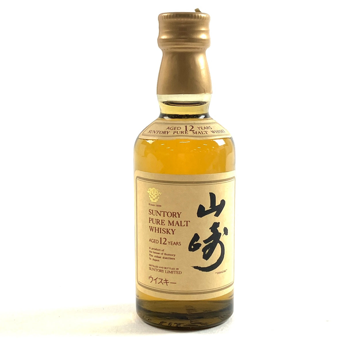 サントリー 山崎 12年 ピュアモルト ウイスキー 木箱付き（未開封） 山崎 12年 ピュアモルト 向獅子 金枠 木箱 - 国内最大級お酒専門