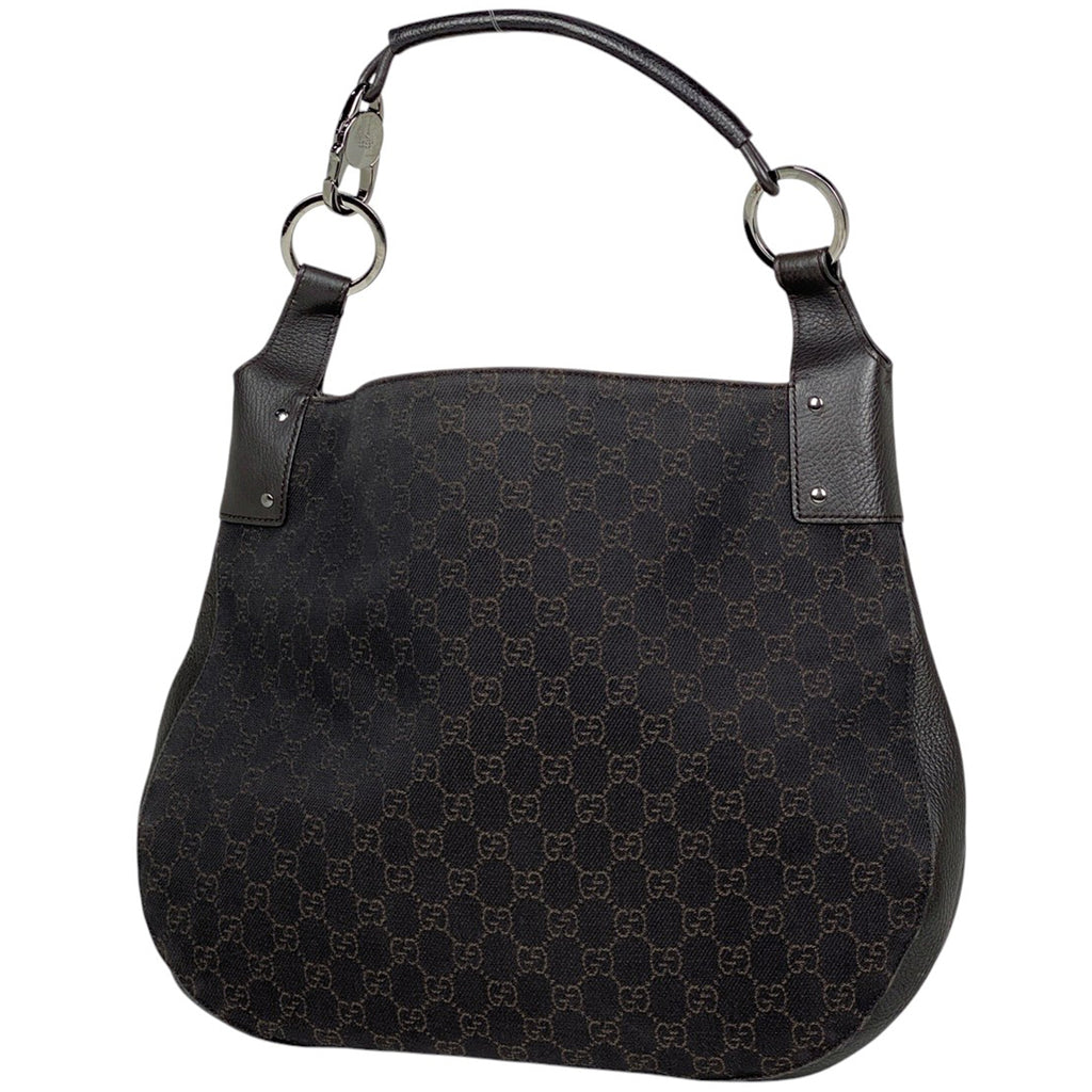 グッチ GG柄 ショルダーバッグ ワンショルダー ショルダーバッグ GGキャンバス ブラウン 179777 レディース 【中古】 brbag