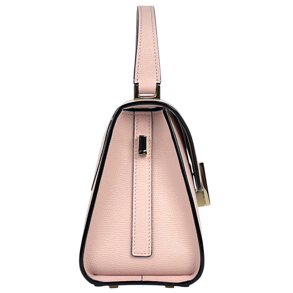 ヴァレクストラ ミニ イジィデ 2WAY ショルダーバッグ ペオニア ハンドバッグ レザー ピンク レディース 【中古】brbag
