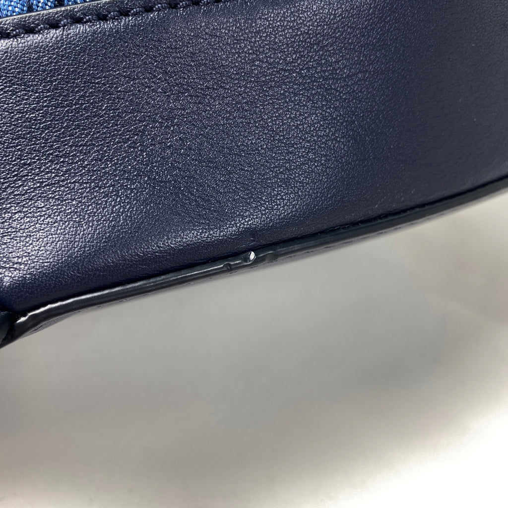 ケイトスペード ロゴ リュックサック バックパック デイパック リュック デニム ブルー WKRU5828 レディース 【中古】brbag