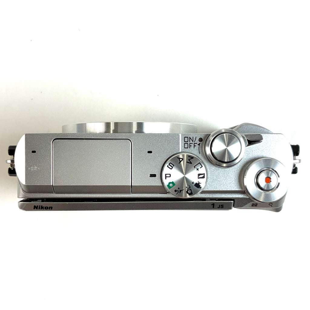 ニコン Nikon 1 J5 標準パワーズームレンズキット シルバー デジタル ミラーレス 一眼カメラ 【中古】cambb