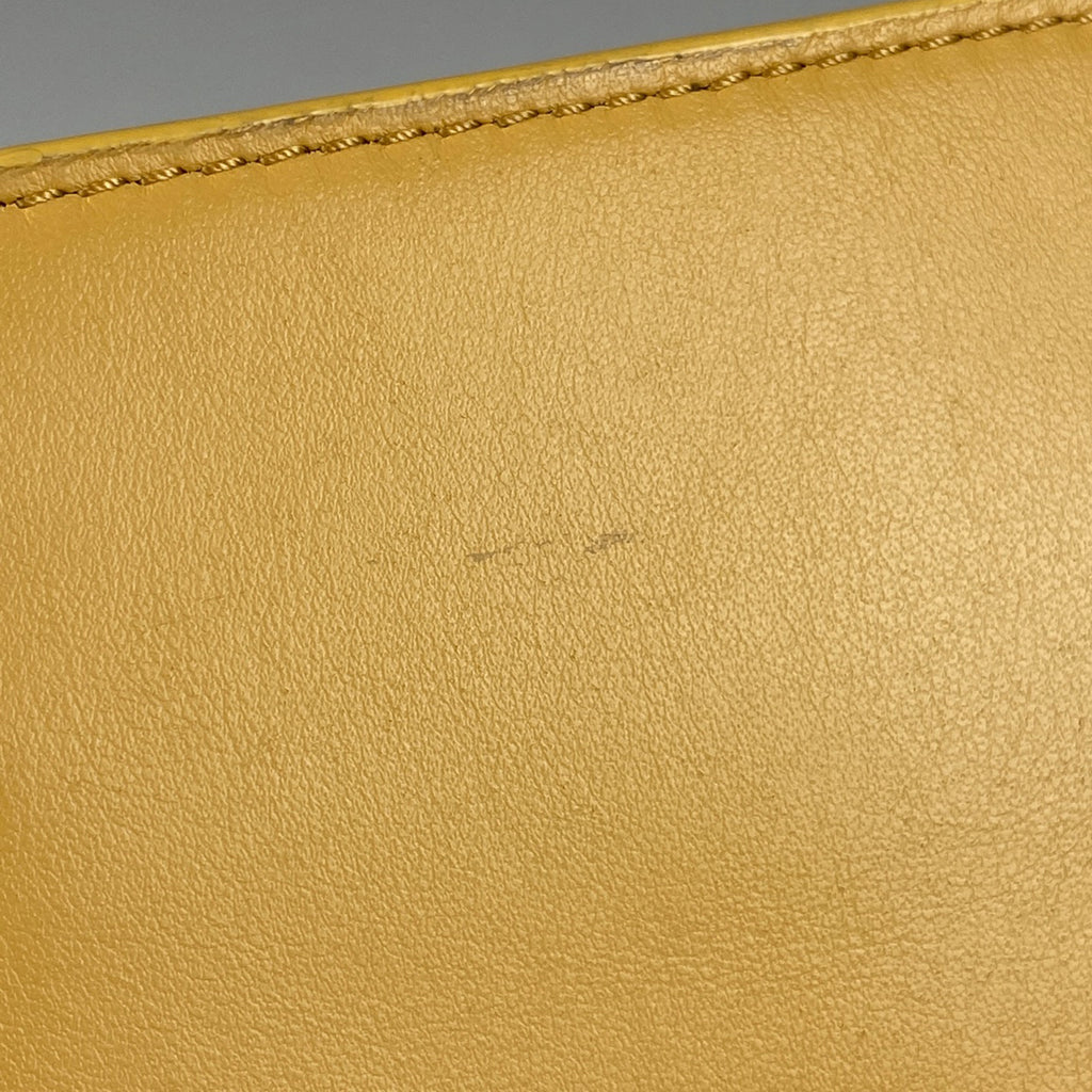 クロエ ロゴ ハンドバッグ 2WAY ショルダーバッグ ハンドバッグ レザー イエロー レディース 【中古】brbag