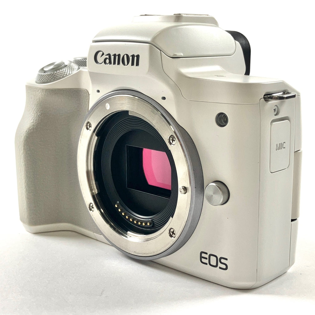 キヤノン Canon EOS Kiss M2 ボディ ホワイト デジタル ミラーレス 一眼カメラ 【中古】cambb