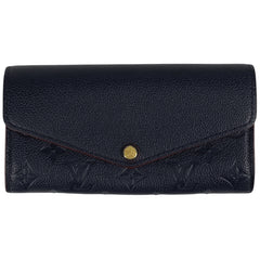 ルイ・ヴィトン ポルトフォイユ サラ 札入れ 小銭入れ 長財布 モノグラムアンプラント マリーヌルージュ M62125 レディース 【中古】brbag