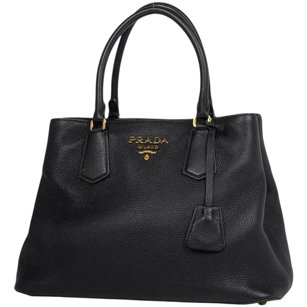 プラダ ロゴ ハンドバッグ 2WAY ショルダーバッグ ハンドバッグ レザー ネロ(ブラック) BN2794 レディース 【中古】brbag