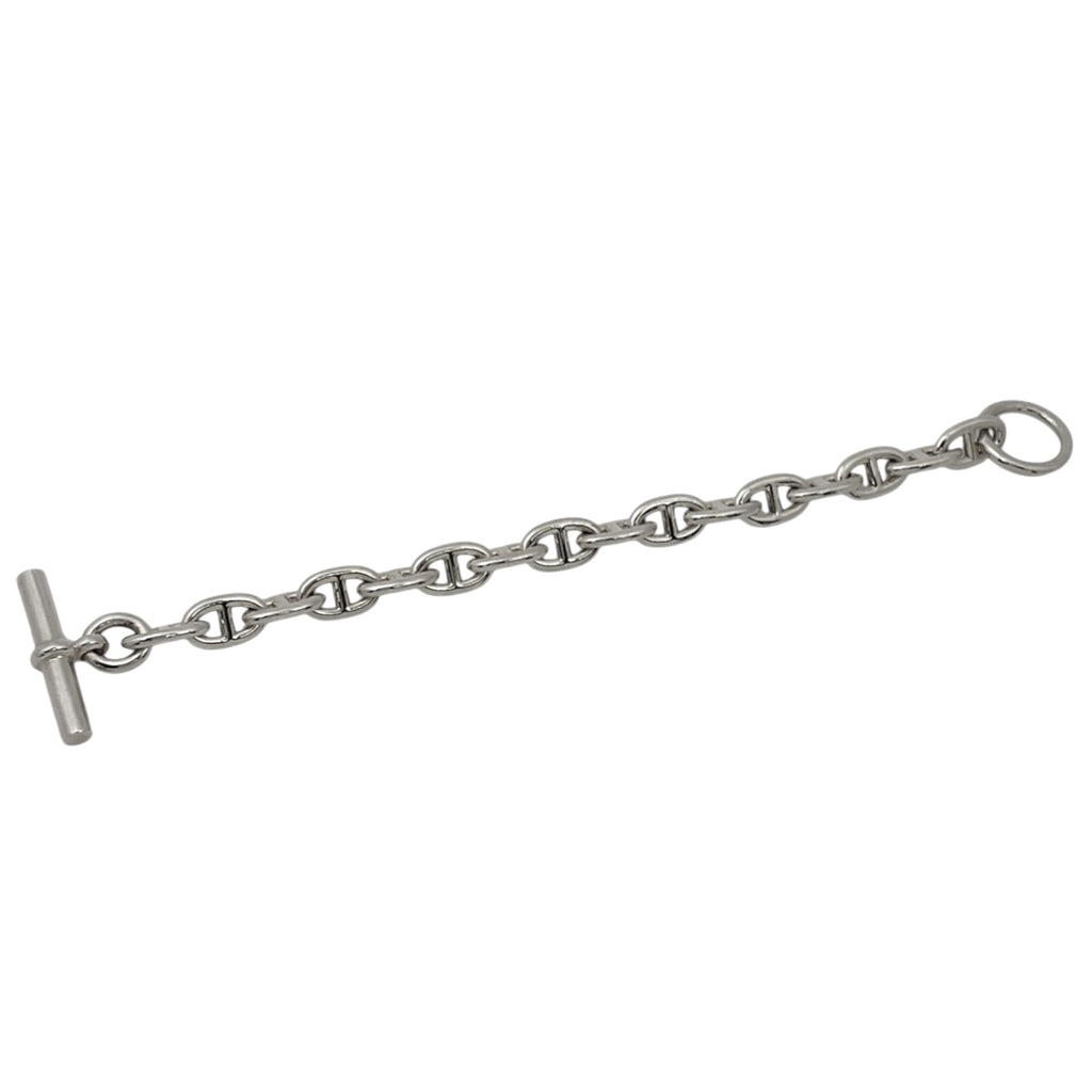 エルメス シェーヌダンクル MM 16コマ ブレスレット シルバー925 シルバー レディース 【中古】bracc
