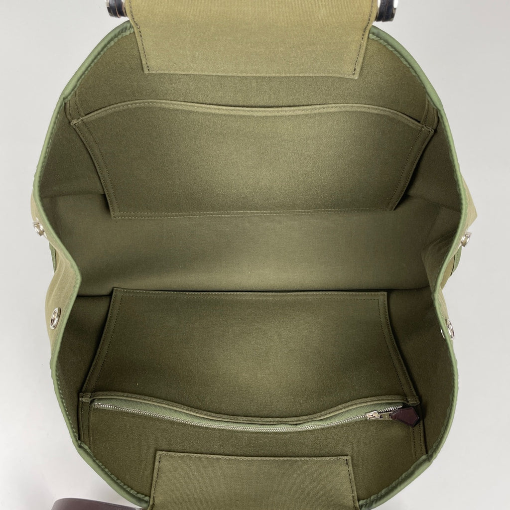 【最終値引き】 エルメス カバックエラン PM トートバッグ ショルダーバッグ ハンドバッグ トワルオフィシエ グリーン □M レディース 【中古】brbag