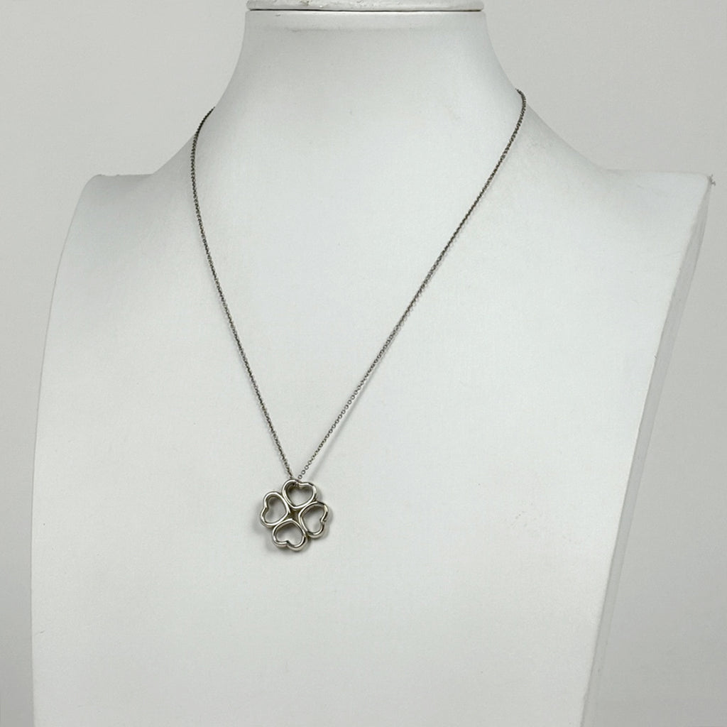 ティファニー ハートクローバー ネックレス ペンダント ネックレス
