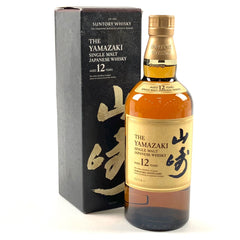 【東京都内限定お届け】 サントリー SUNTORY 山崎 12年 シングルモルト 700ml 国産ウイスキー 【古酒】liqbb
