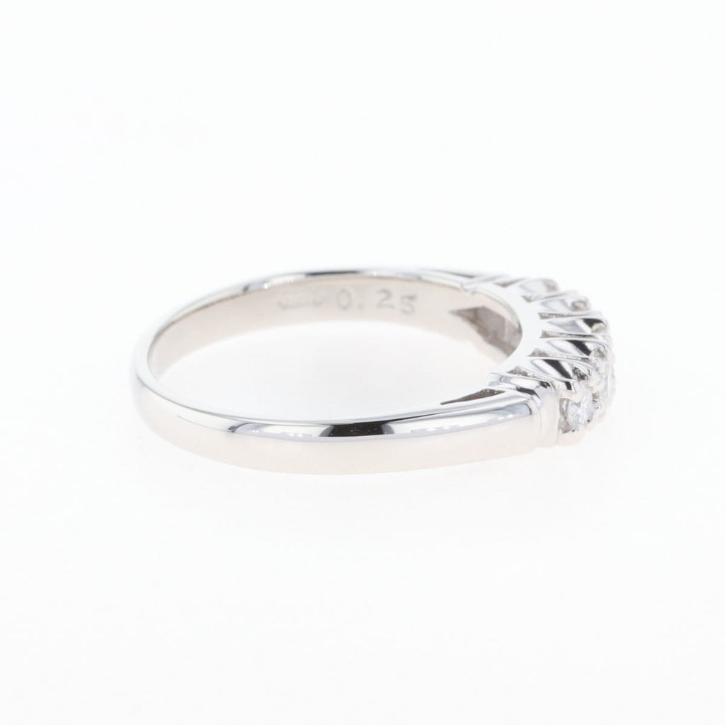 PT900 ダイヤモンド リング プラチナ 12号 0.25CT レディース 中古 nbjwl