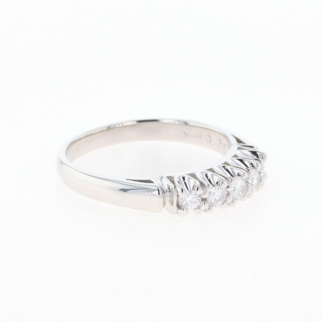 PT900 ダイヤモンド リング プラチナ 12号 0.25CT レディース 中古 nbjwl