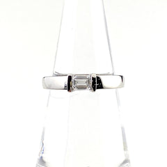 GSTV ダイヤモンド デザインリング プラチナ 指輪 リング 11.5号 Pt950 ダイヤモンド レディース 【中古】brjwl