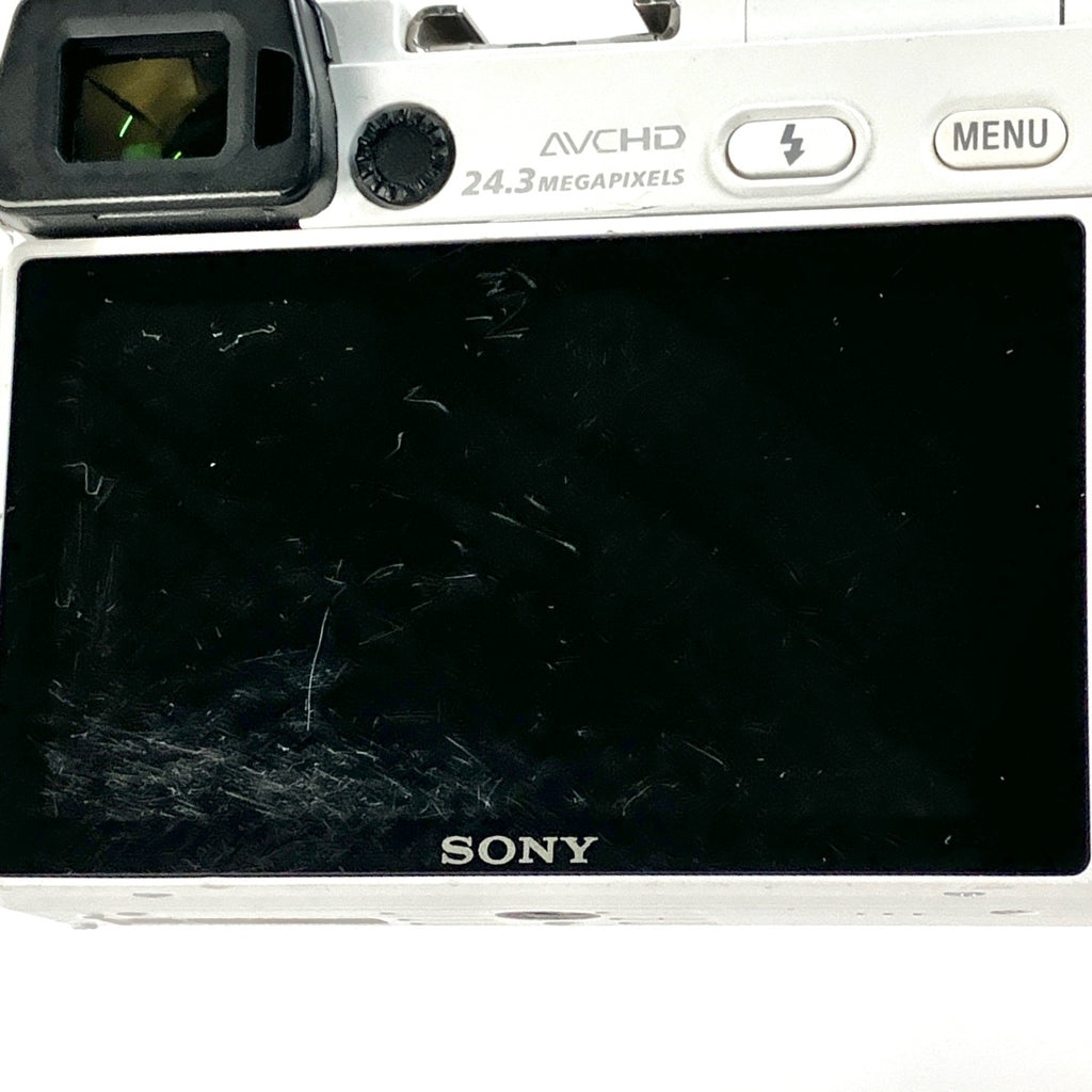 【在庫一掃】 ソニー SONY α6000 パワーズームレンズキット ILCE-6000L W ホワイト デジタル ミラーレス 一眼カメラ 【中古】cambb