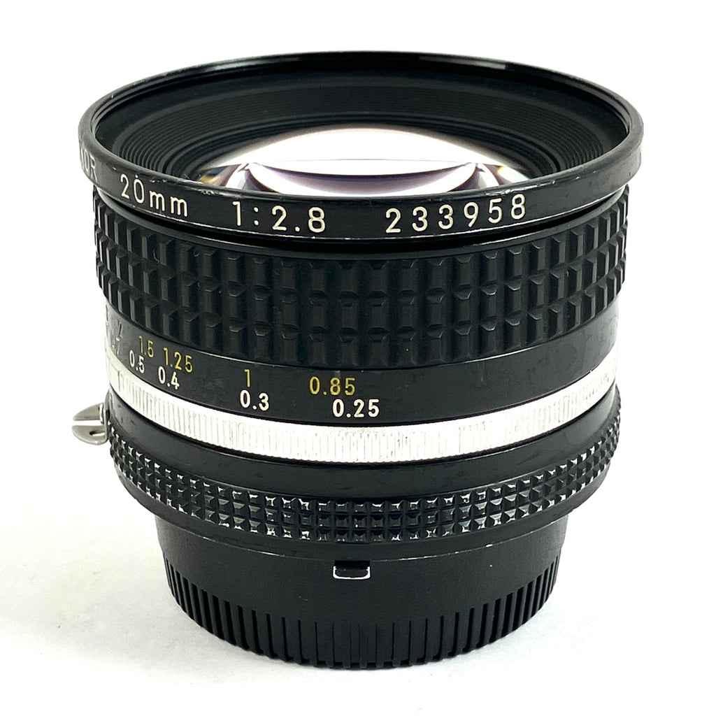 【在庫一掃】 ニコン Nikon Ai-S NIKKOR 20mm F2.8 一眼カメラ用レンズ（マニュアルフォーカス） 【中古】cambb