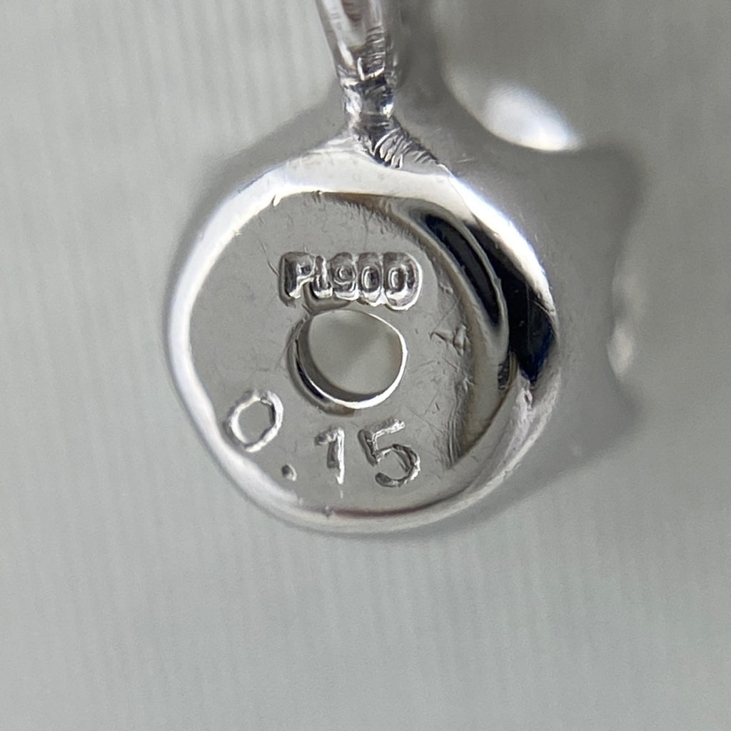 メレダイヤ デザインネックレス プラチナ ペンダント ネックレス Pt900 Pt850 ダイヤモンド レディース 【中古】nbjwl