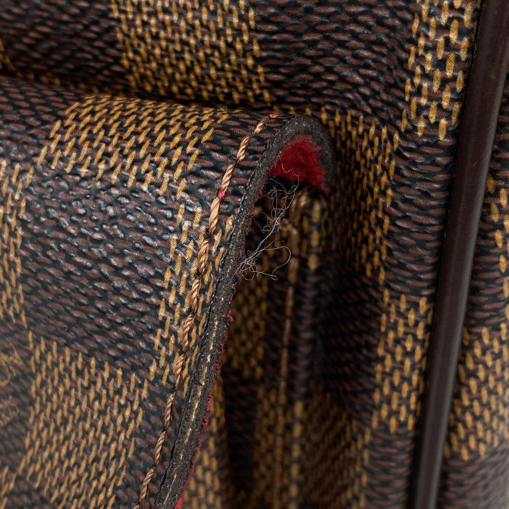 ルイ・ヴィトン ラヴェッロ GM 肩掛け ショルダーバッグ ダミエ ブラウン N60006 レディース 【中古】brbag