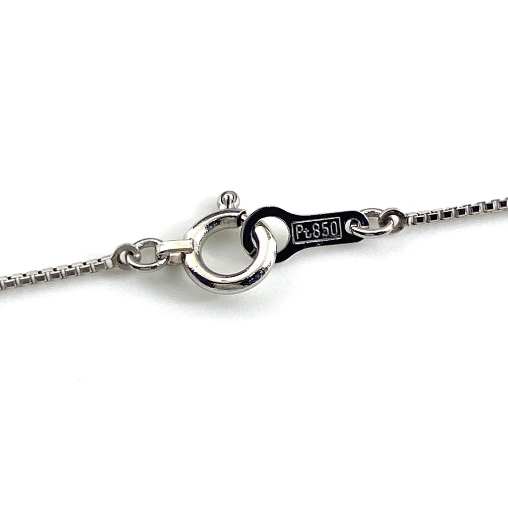 メレダイヤ デザインネックレス プラチナ ペンダント ネックレス Pt900 Pt850 ダイヤモンド レディース 【中古】nbjwl