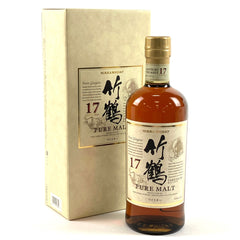 【東京都内限定お届け】 ニッカ NIKKA 竹鶴 17年 ピュアモルト 700ml 国産ウイスキー 【古酒】