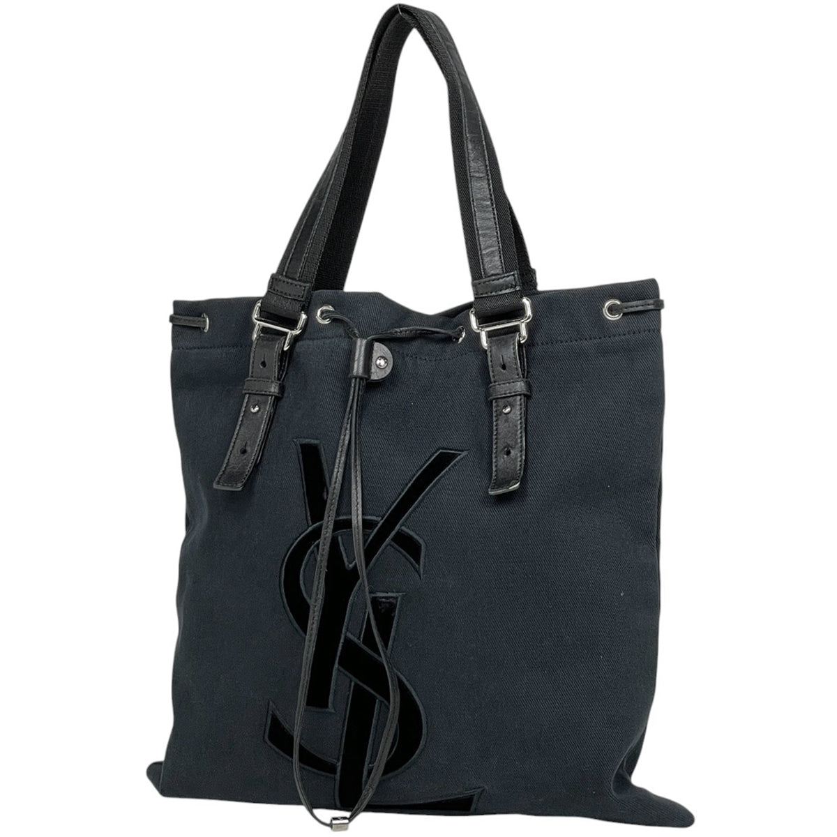Saint Laurent Kahala キャンバス ハンドバッグ【ランク:B】 バイセル公式】イヴ・サンローラン カハラ トート YSL