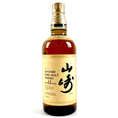 【東京都内限定お届け】 サントリー SUNTORY 山崎 12年 ピュアモルト 華 750ml 国産ウイスキー 【古酒】 liqbb