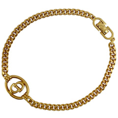 クリスチャンディオール ブレスレット オーバル GP ゴールド レディース 【中古】bracc