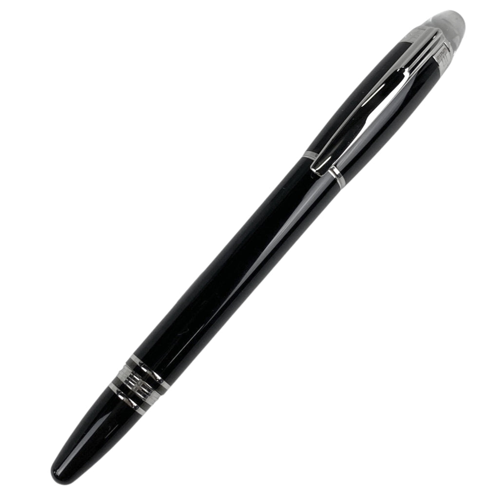 モンブラン スターウォーカー 万年筆 文房具 筆記具 万年筆 プラスチック ブラック シルバー レディース 【中古】brbag