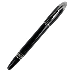 モンブラン スターウォーカー 万年筆 文房具 筆記具 万年筆 プラスチック ブラック シルバー レディース 【中古】brbag