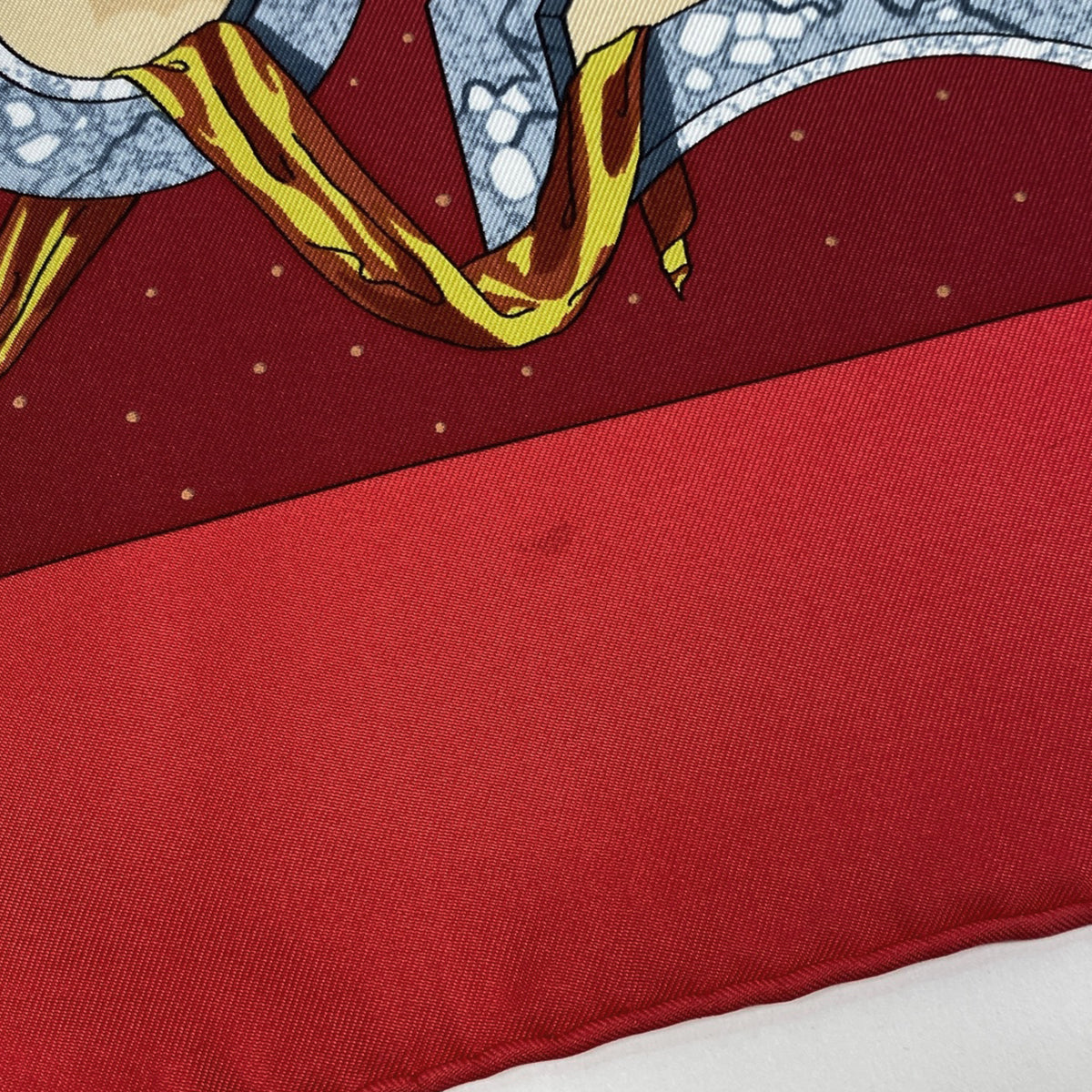 バイセル公式】エルメス カレ 90 CAVALIERS DES NUAGES 雲の騎士