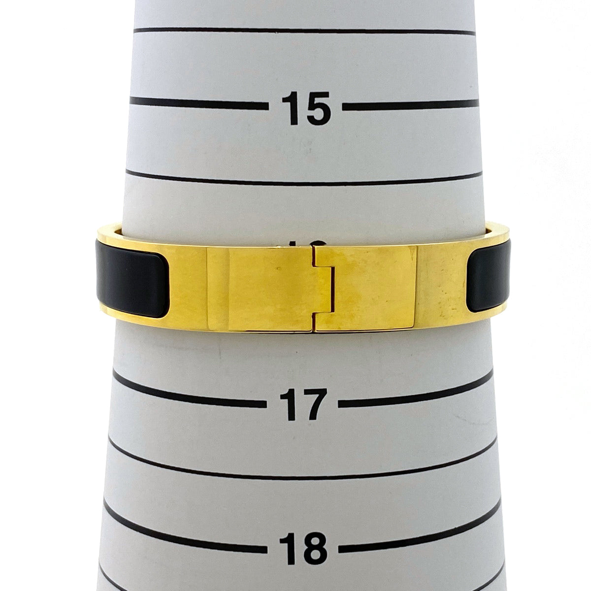 中古】エルメス クリックHバングル ファン バングル GP ゴールド 中古