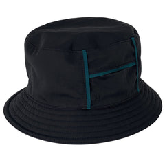 エルメス Hロゴ バケットハット メンズ 帽子 ハット ナイロン ブラック レディース 【中古】brapp