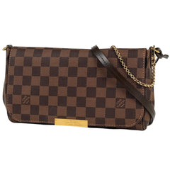 ルイ・ヴィトン フェイボリット MM ハンドバッグ 2WAY ショルダーバッグ モノグラム ブラウン N41129 レディース 【中古】brbag