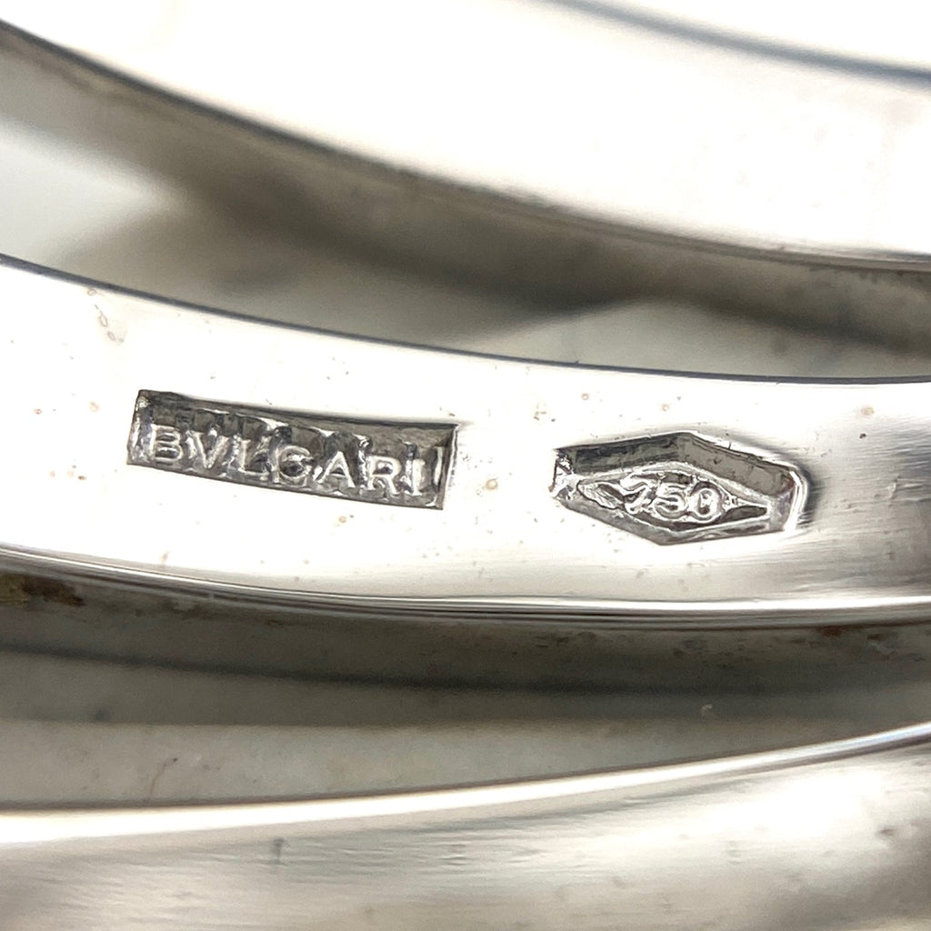 ブルガリ ルチア リング 指輪 メレダイヤ リング 13.5号 750 ダイヤモンド レディース 【中古】brjwl