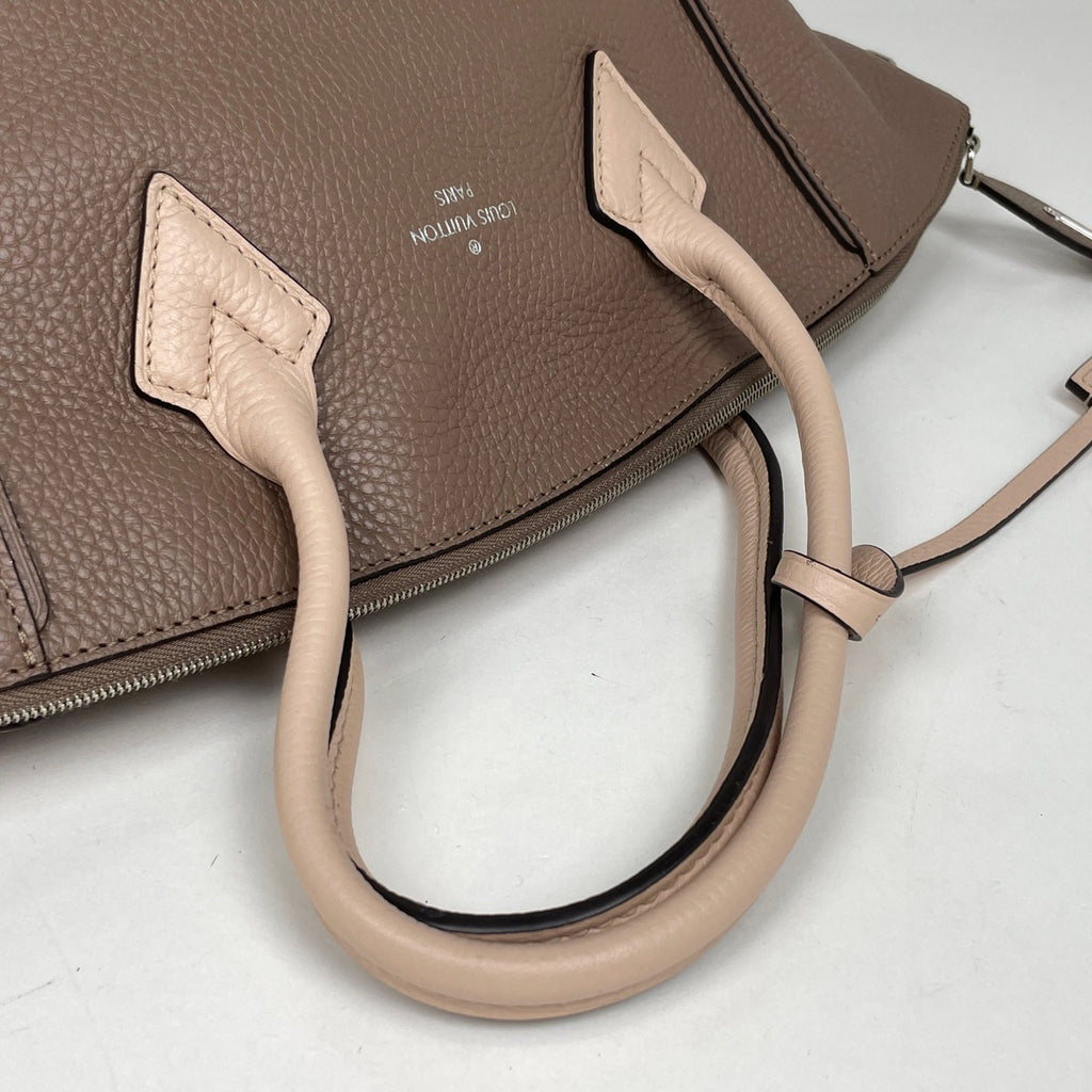 ルイ・ヴィトン パルナセア ロックイット MM 2WAY ショルダーバッグ バイカラー ヴォーカシミール ハンドバッグ レザー ブラウン ピンク レディース 【中古】brbag