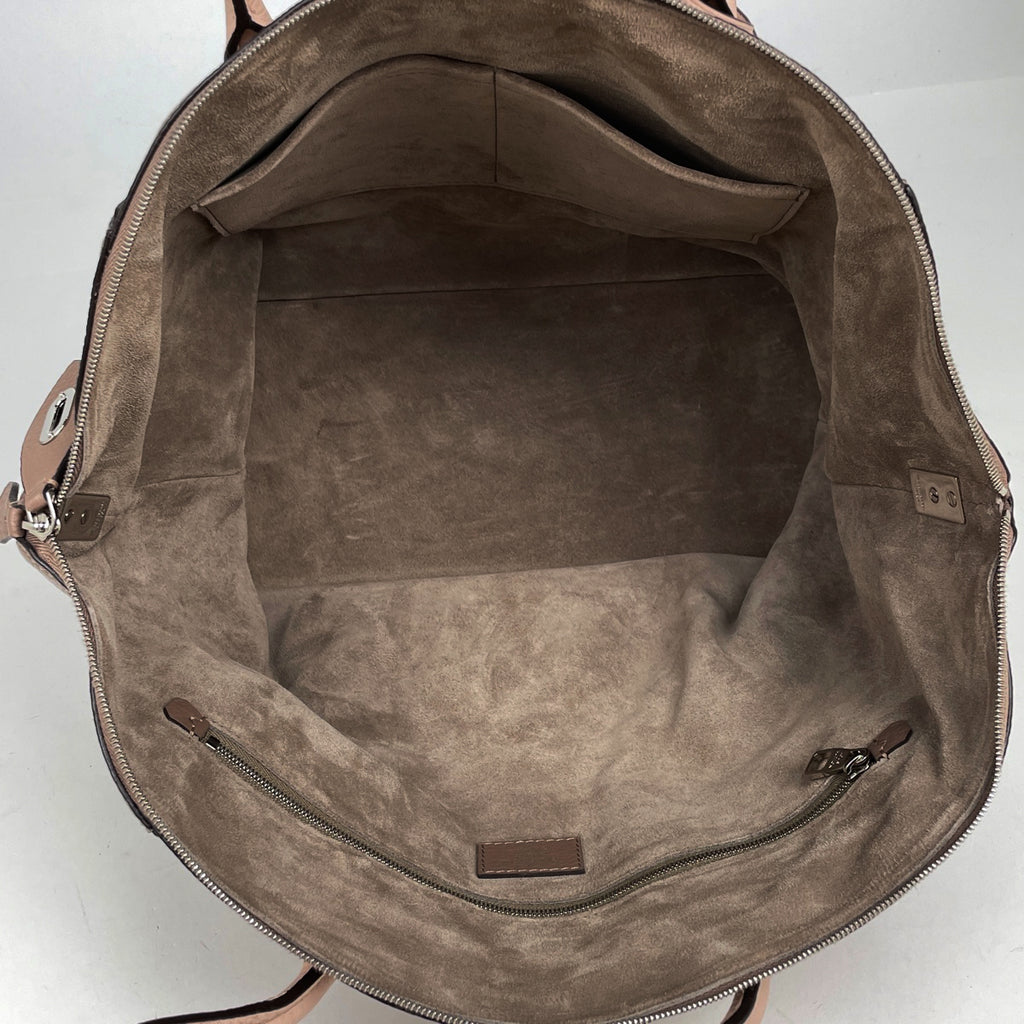ルイ・ヴィトン パルナセア ロックイット MM 2WAY ショルダーバッグ バイカラー ヴォーカシミール ハンドバッグ レザー ブラウン ピンク レディース 【中古】brbag