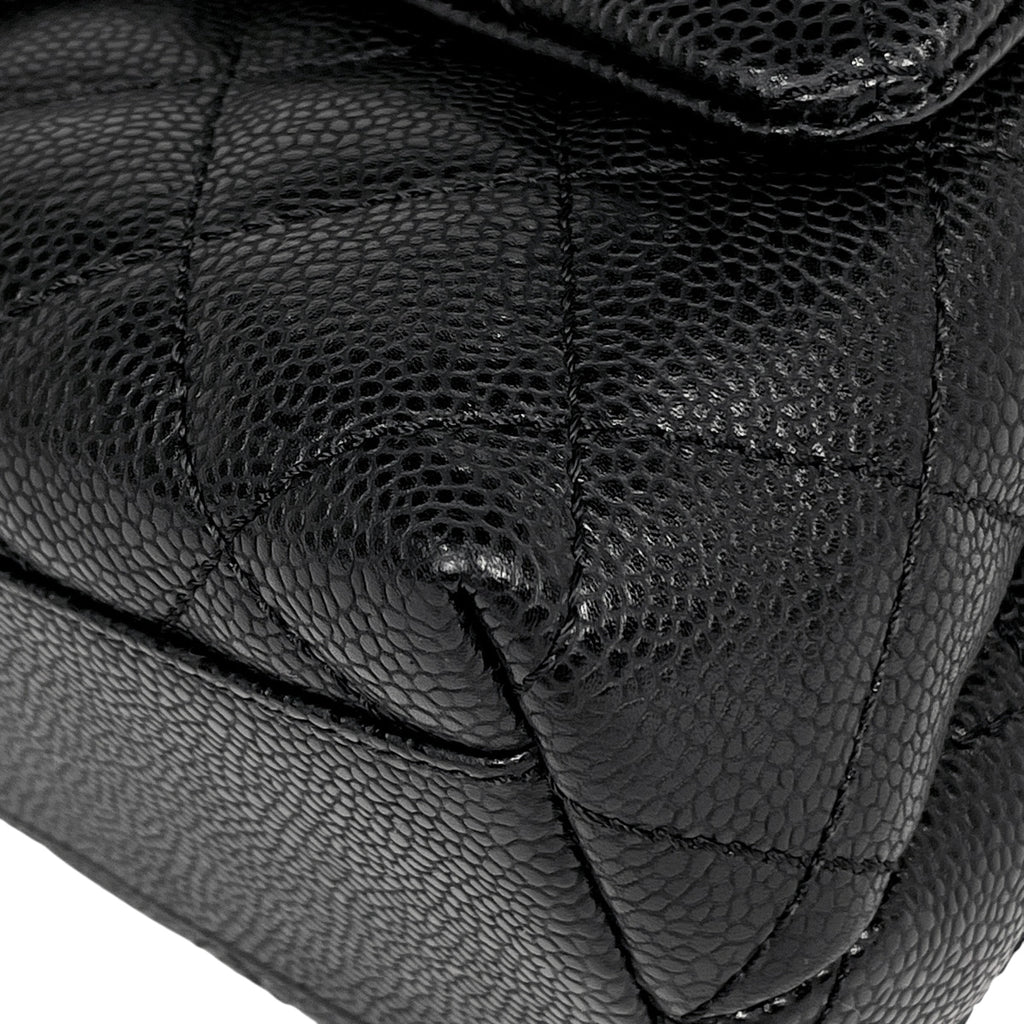 シャネル ココマーク ハンドバッグ マトラッセ ハンドバッグ キャビアスキン ブラック レディース 【中古】brbag